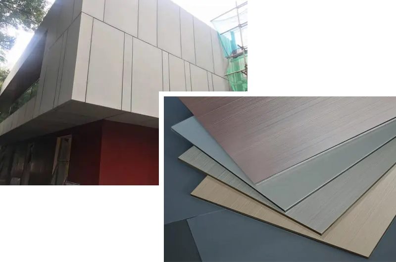 Anodized aluminum veneer for building decoration materials