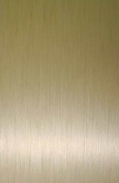 anodized brushed aluminum plate