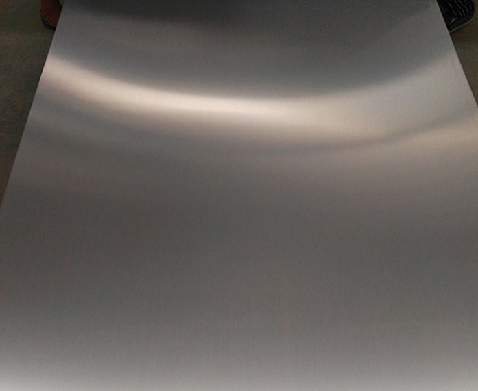 Anodized colored aluminum plate