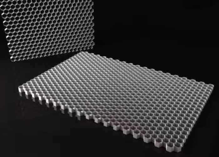Anodised honeycomb aluminium plate for sale