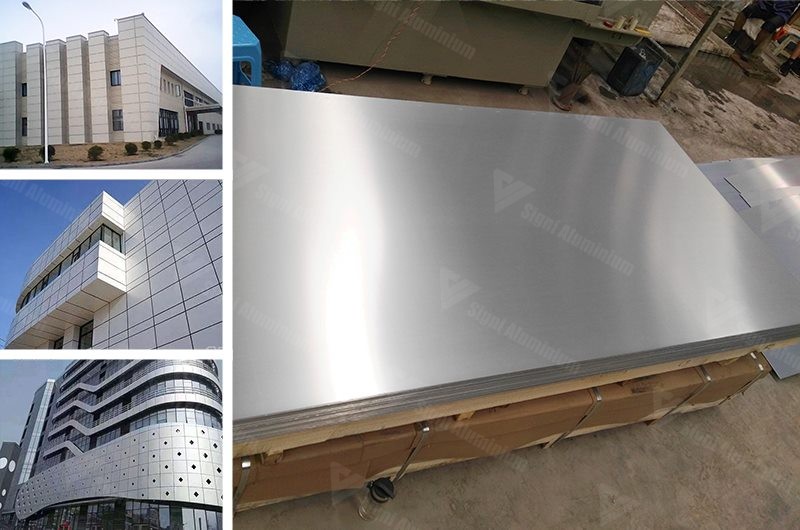 5005 Curtain Wall anodised aluminium sheet roll